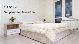  Presentation with bedroom modern - Slide deck consisting of hotel radission - modern white bedroom with double background and a light gray colored foreground