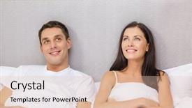  Presentation with relationships - Audience pleasing slides consisting of mechanical - beating stress concept boxing glove backdrop and a black colored foreground