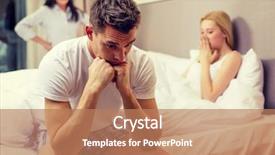  Presentation with cheating - Slides having hotel travel relationships and sexual background and a coral colored foreground