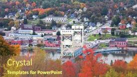  Presentation with cities - Amazing slide set having houghton-mi-usa-oct-3 backdrop and a  colored foreground