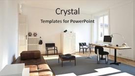  Presentation with computer room - Theme having house computer - nice apartment refitted studio room background and a soft green colored foreground