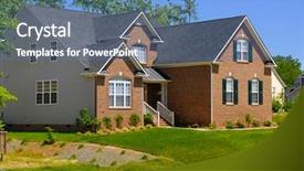  Presentation with colonial - Amazing presentation design having lousiana cajun - beautiful colonial house backdrop and a teal colored foreground