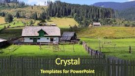  Presentation with ordinary - Audience pleasing slide set consisting of house in vatra dornei romania backdrop and a  colored foreground
