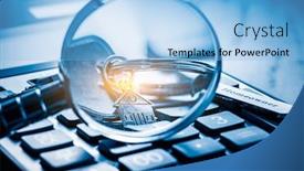  Presentation with house key - Presentation theme with house-key-with-new-homeowner background and a light blue colored foreground