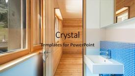  Presentation with interior design - Slide set having vaccination - pills medical bottle syringe stethoscope background and a lemonade colored foreground