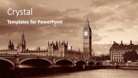  Presentation with westminster - PPT layouts enhanced with house-of-parliament-in-westminster background and a coral colored foreground