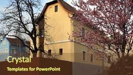  Presentation with sigmund freud - Audience pleasing PPT layouts consisting of house of the sigmund freud backdrop and a tawny brown colored foreground