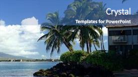  Presentation with maui - Amazing presentation theme having house-on-the-edge backdrop and a teal colored foreground