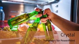  Presentation with fridge - Cool new theme with  backdrop and a  colored foreground