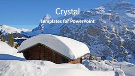  Presentation with e mc2 einstein s famous - Amazing PPT layouts having house snow mountain - murren famous swiss skiing resort backdrop and a teal colored foreground
