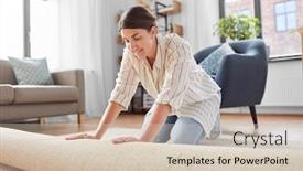  Presentation with home improvement - Cool new theme with household-home-improvement-and-interior backdrop and a lemonade colored foreground