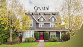  Presentation with north america - Slide set featuring the north america luxury background and a mint green colored foreground