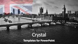  Presentation with westminster - Amazing PPT layouts having view union jack - houses of parliament and westminster backdrop and a dark gray colored foreground