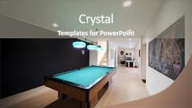  Presentation with apartment - Audience pleasing presentation theme consisting of housie game - beautiful new apartment backdrop and a gray colored foreground