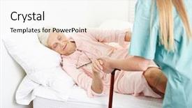  Presentation with caregiver - Amazing slide deck having thai food - peppers on wood bacground backdrop and a light gray colored foreground.