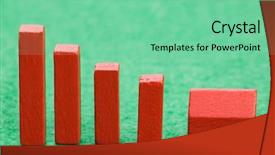  Presentation with crash - Slides featuring housing market concept image background and a seafoam green colored foreground