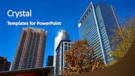  Presentation with houston - Slide set featuring houston discovery green park in downtown texas background and a teal colored foreground