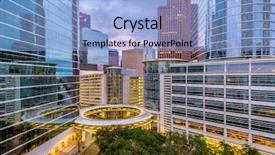  Presentation with houston - Beautiful presentation featuring houston texas usa downtown cityscape backdrop and a  colored foreground