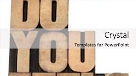  Presentation with question - Presentation theme having how do you feel question - isolated tex in vintage letterpress wood type background and a white colored foreground