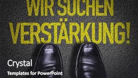  Presentation with hiring - Audience pleasing theme consisting of hr department - top view of business shoes backdrop and a dark gray colored foreground