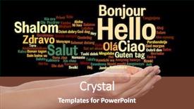  Presentation with career development - Colorful PPT layouts enhanced with hr or human resources management backdrop and a red colored foreground