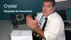  Presentation with health care reform - Theme with hr practice - health care reform bill background and a ocean colored foreground