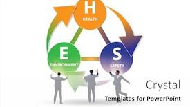  Presentation with environment health safety - Amazing presentation theme having hse-concept-for-health-safety backdrop and a white colored foreground