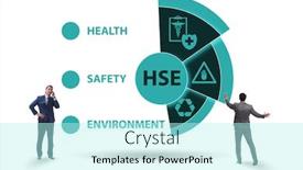  Presentation with hse - Presentation theme with hse-concept-for-health-safety background and a arctic colored foreground