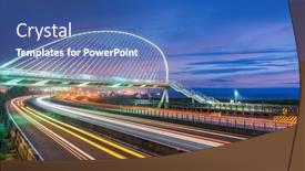  Presentation with taiwan - Presentation theme enhanced with hsinchu-taiwan-with-harp-bridge background and a ocean colored foreground