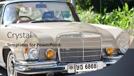  Presentation with car mercedes benz - 