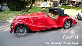  Presentation with vintage car - 