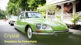  Presentation with vintage car - 