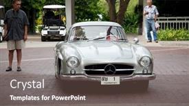  Presentation with car mercedes benz - 