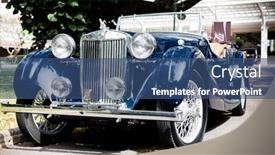  Presentation with classic car - Slides having hua-hin-december-19-mg background and a ocean colored foreground