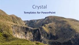  Presentation with hot spring - Theme having huangxi-hot-spring-recreation-area background and a sky blue colored foreground