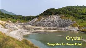  Presentation with recreation - PPT theme enhanced with huangxi-hot-spring-recreation-area background and a violet colored foreground