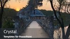  Presentation with dragon - Presentation theme featuring hue-vietnam-january-23-2020 background and a dark gray colored foreground