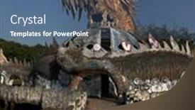  Presentation with dragon - PPT theme consisting of hue-vietnam-january-23-2020 background and a ocean colored foreground