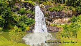  Presentation with green mountains - 