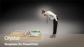  Presentation with maze mouse - Theme enhanced with huge mouse trap with money background and a coral colored foreground