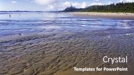  Presentation with vancouver - Presentation having huge-sandy-ocean-beach background and a tawny brown colored foreground