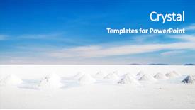  Presentation with sunshine - Theme having huge sault banks in spacious background and a teal colored foreground