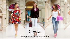  Presentation with close up of young girls - Colorful slide deck enhanced with human bag - collage of five different young backdrop and a lemonade colored foreground