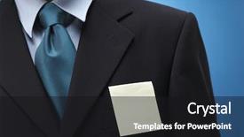  Presentation with human being - PPT layouts with human being sticked with sticky notes background and a black colored foreground