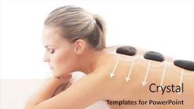  Presentation with alternative - Cool new slide deck with concept birth of idea- sprout backdrop and a cream colored foreground