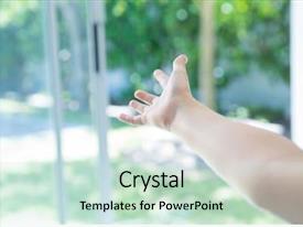 Human Body Free Cropped Image Of Hand Reaching PPT template 61 ...