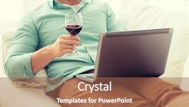  Presentation with business technology concepts digital lifestyle - Theme enhanced with human body free - technology drinks leisure home background and a  colored foreground