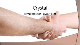  Presentation with history earth globe isolated white - PPT theme with human chain - handshake of friendship isolated background and a  colored foreground