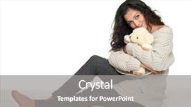  Presentation with swimming beautiful girl swims underwater - Cool new theme with human commonication - beautiful young girl sit backdrop and a  colored foreground