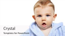  Presentation with human ear - Audience pleasing theme consisting of human ear - cute baby boy with funny backdrop and a white colored foreground